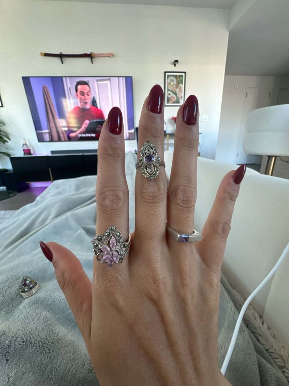 Vintage Sterling Silver Ring bundle.